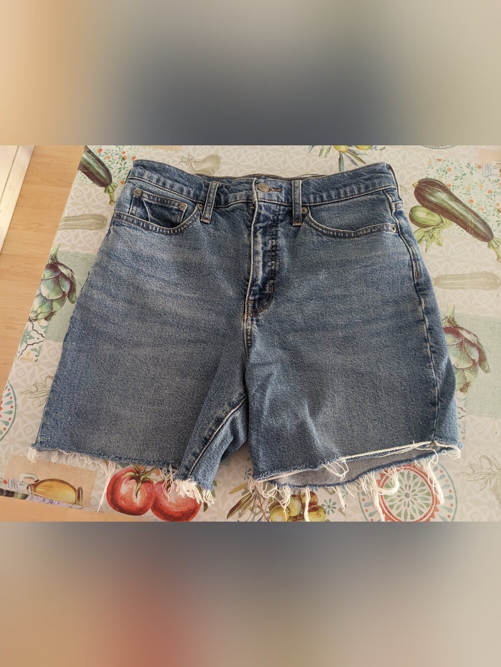J. Crew Women's Denim Cutoff Shorts - Medium Blue